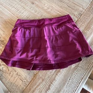Lululemon Pace Rival Skirt size 8